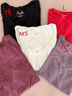 Assorted Tee Bundle - all fit like a small